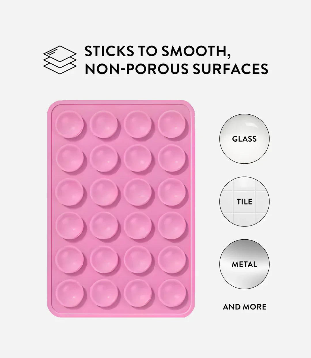 Silicone Suction Sticky Grip – Hands‑Free Phone Holder