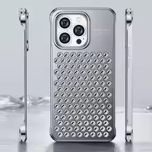 Phone case For iPhone 14 15 16 Pro Max Metal Aluminum Alloy Ultra thin Heat dissipation For iPhone 11 12 13 14 15  16 17 Pro Max Anti-fall Capa Funda